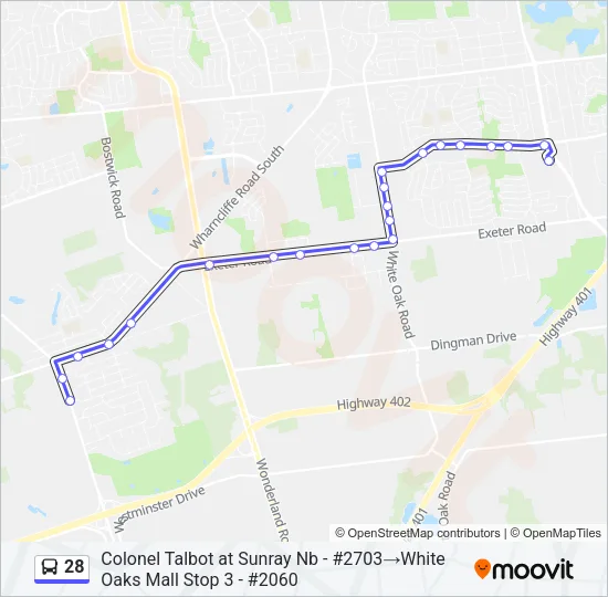 28  Line Map