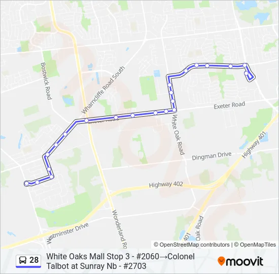 28  Line Map