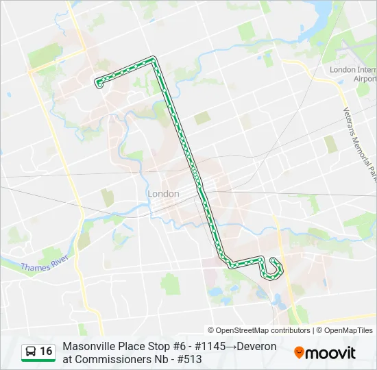 16  Line Map