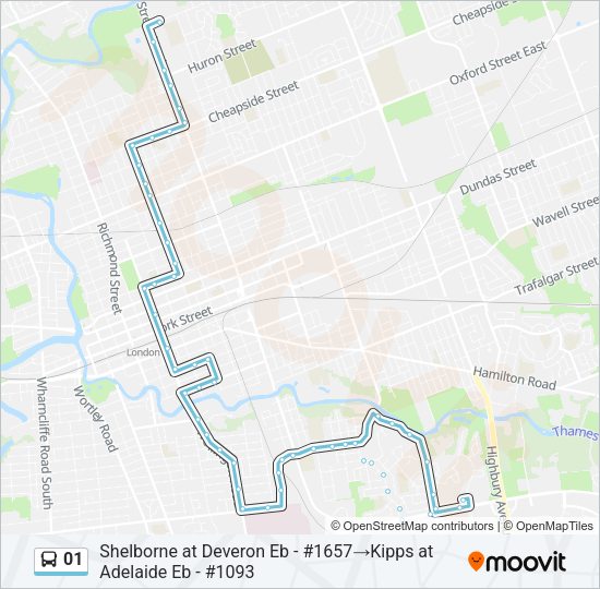 01 Bus Line Map