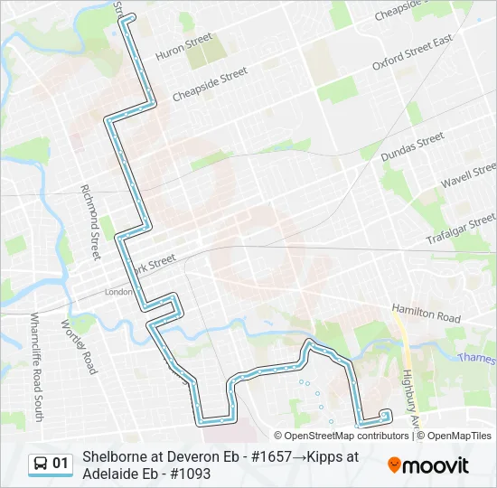 01 Bus Line Map