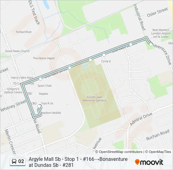 02 Bus Line Map