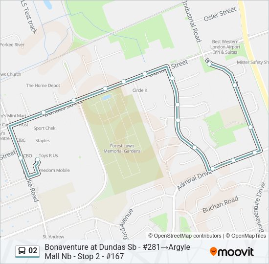02 Bus Line Map