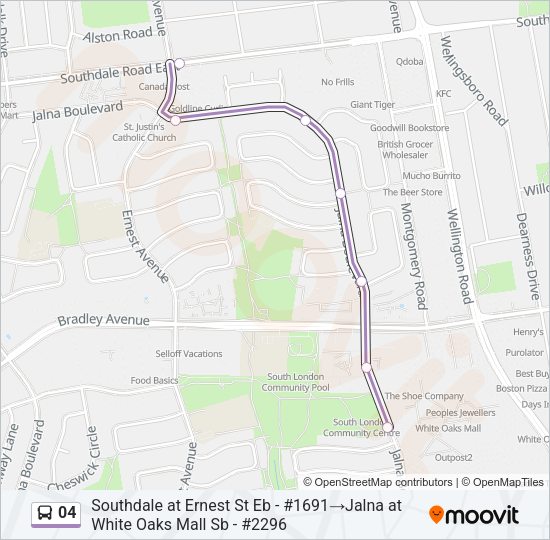 04 Bus Line Map