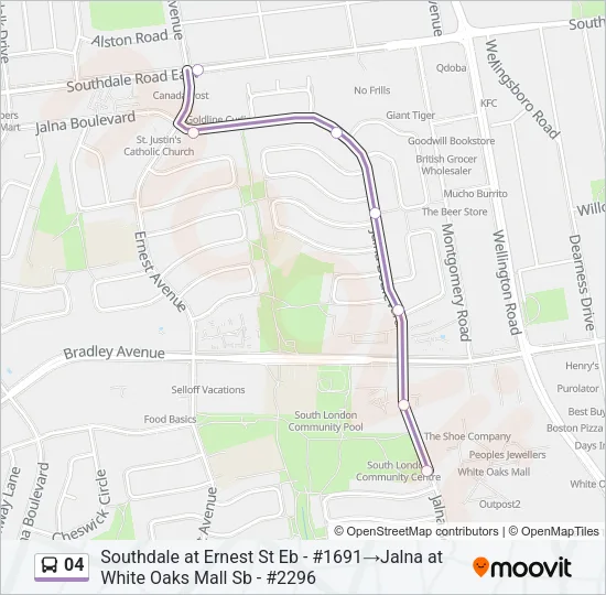 04 Bus Line Map