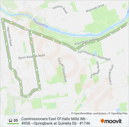 05 Bus Line Map