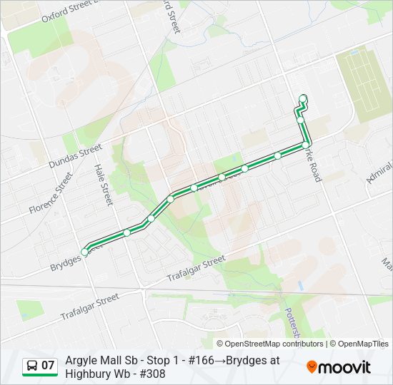07 Bus Line Map