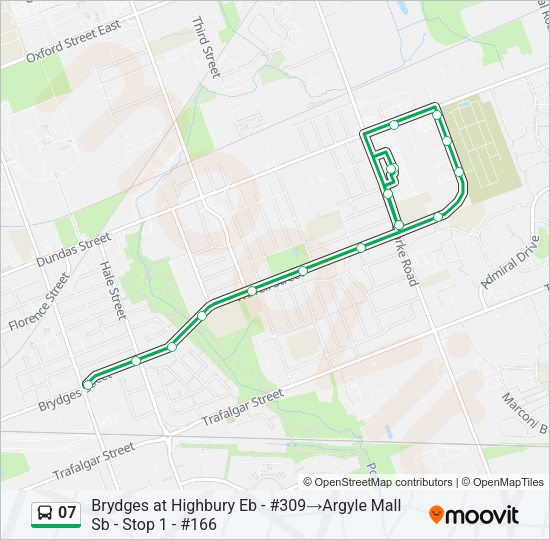 07 Bus Line Map
