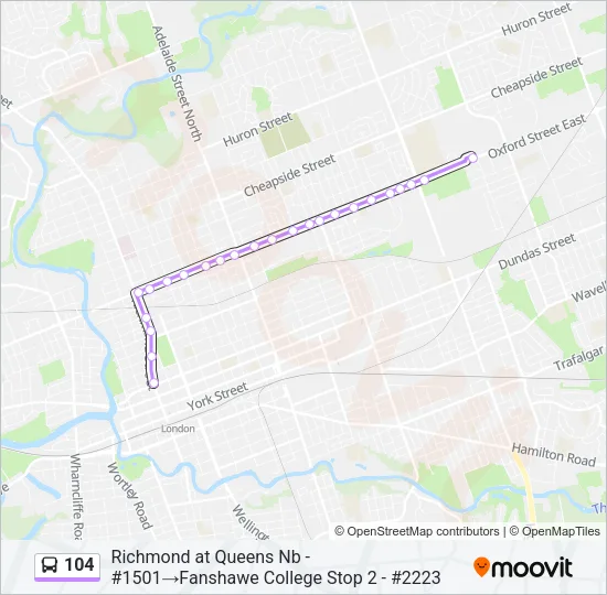 104  Line Map