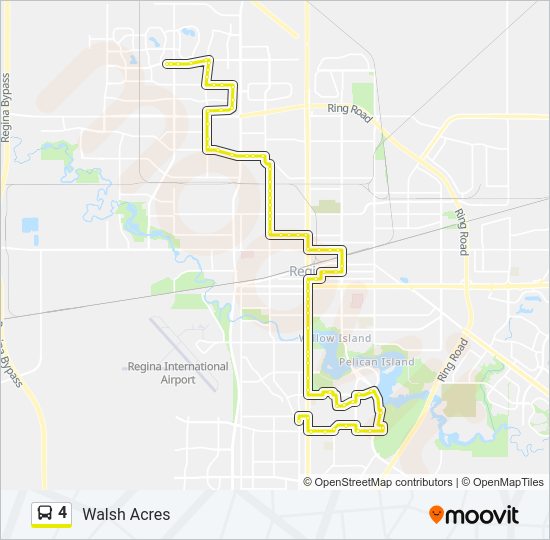 4 bus Line Map