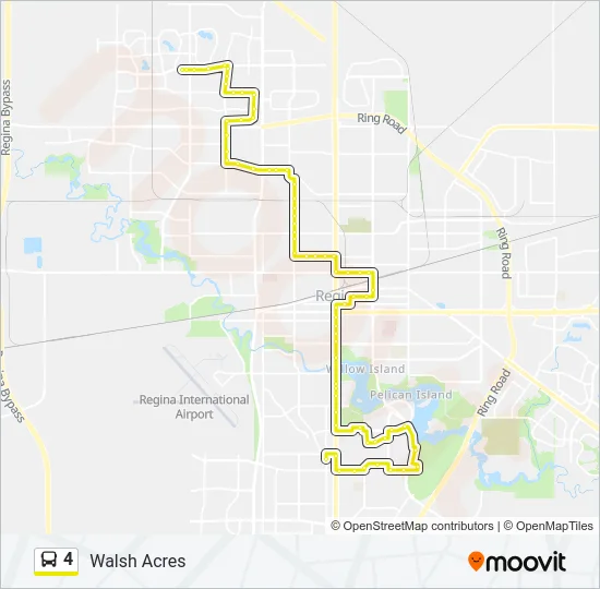 4 Bus Line Map