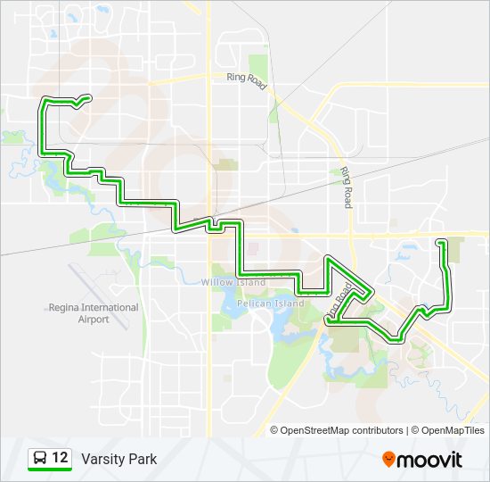 12 Bus Line Map