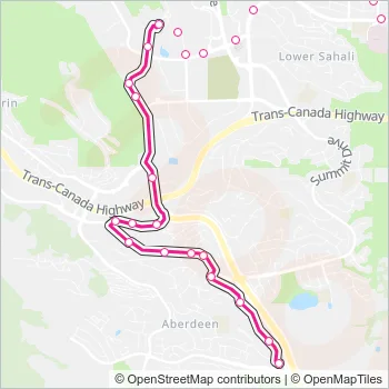 7 Bus Line Map