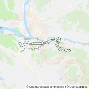 16 Bus Line Map