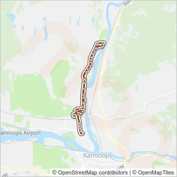 81 Bus Line Map