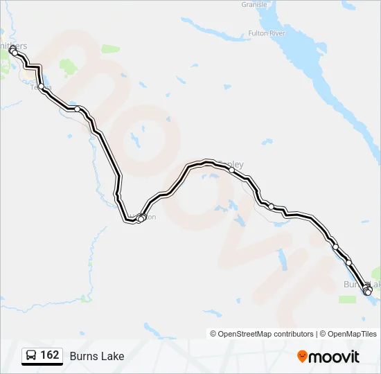 162 Bus Line Map