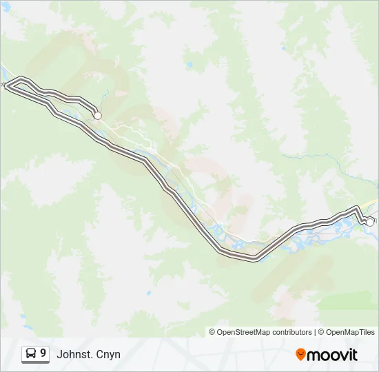 9 Bus Line Map