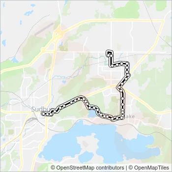 12 Bus Line Map