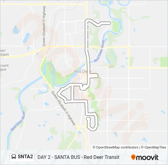 SNTA2 Bus Line Map