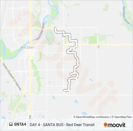 SNTA4 Bus Line Map