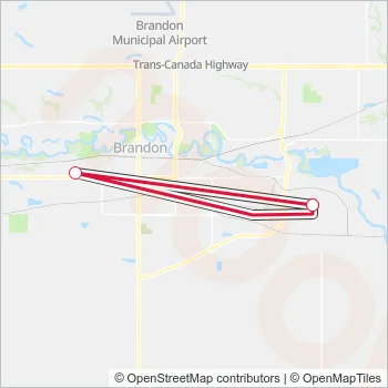 1008 Bus Line Map