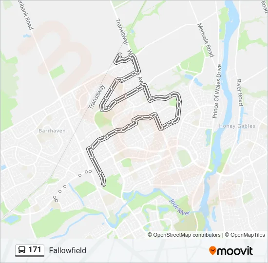 171 Bus Line Map