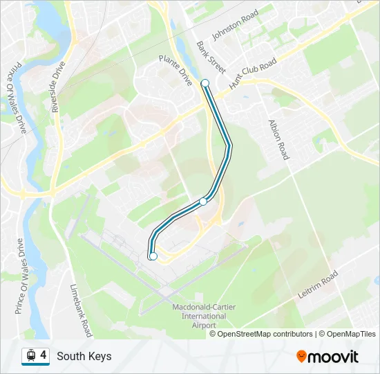 4 Light Rail Line Map