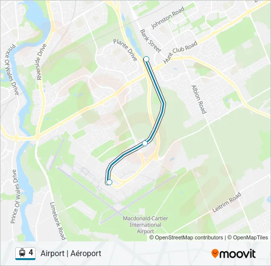 4 Light Rail Line Map