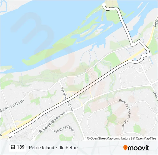 139 Bus Line Map