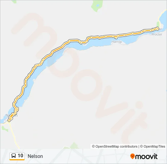 10 Bus Line Map