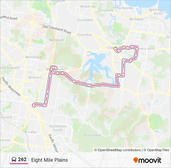 262 Route: Schedules, Stops & Maps - Eight Mile Plains (Updated)