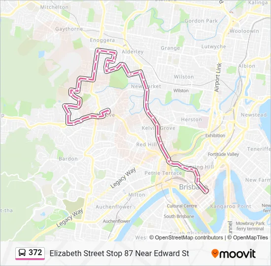 372 Route: Schedules, Stops & Maps - Elizabeth Street Stop 87 Near ...