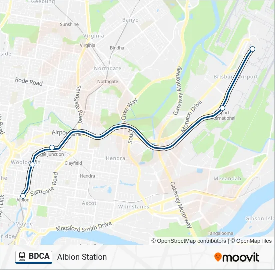 BDCA Route: Schedules, Stops & Maps - Albion Station (Updated)