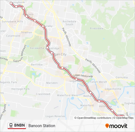 Banoon Map BNBN Route: Schedules, Stops & Maps - Banoon Station (Updated)