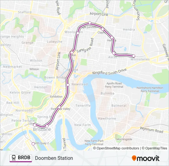 BRDB Train Line Map