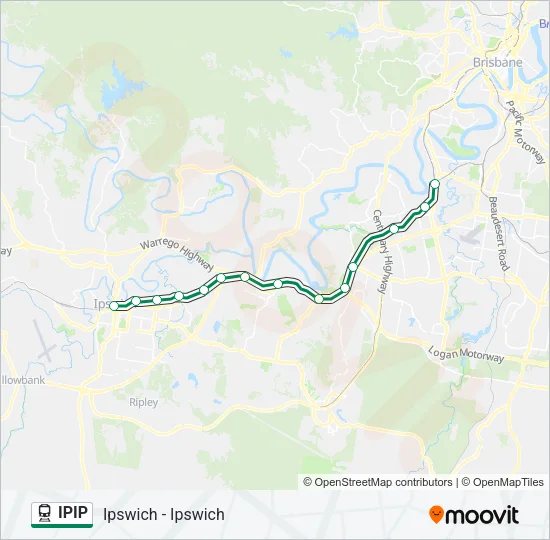 IPIP Train Line Map