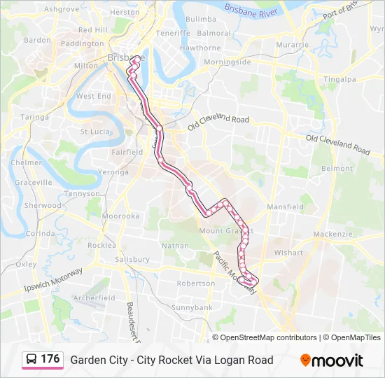 176 Route: Schedules, Stops & Maps - Garden City Interchange (Updated)