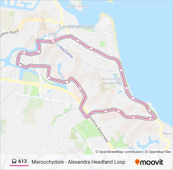 613 Route: Schedules, Stops & Maps - Sunshine Cove Park (Updated)