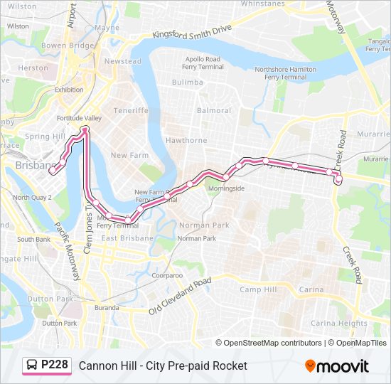 P228 Bus Line Map