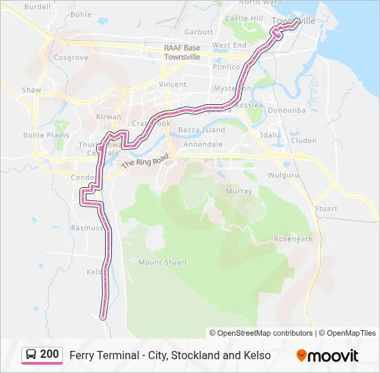200 Route: Schedules, Stops & Maps - Kelso (Updated)