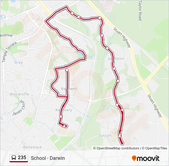 235 Route: Schedules, Stops & Maps - School Bus 235 (Updated)