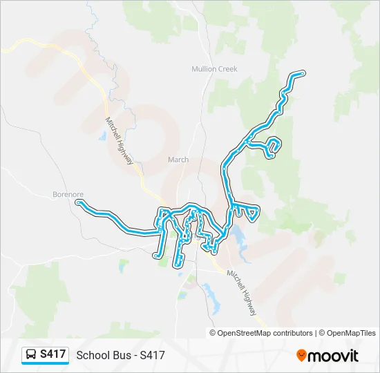 S417 Route: Schedules, Stops & Maps - School Bus - S417 (Updated)