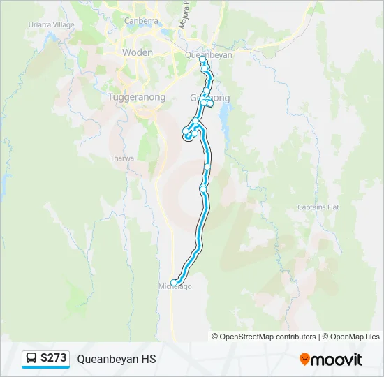 S273 Bus Line Map