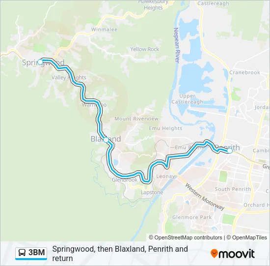 3BM  Line Map