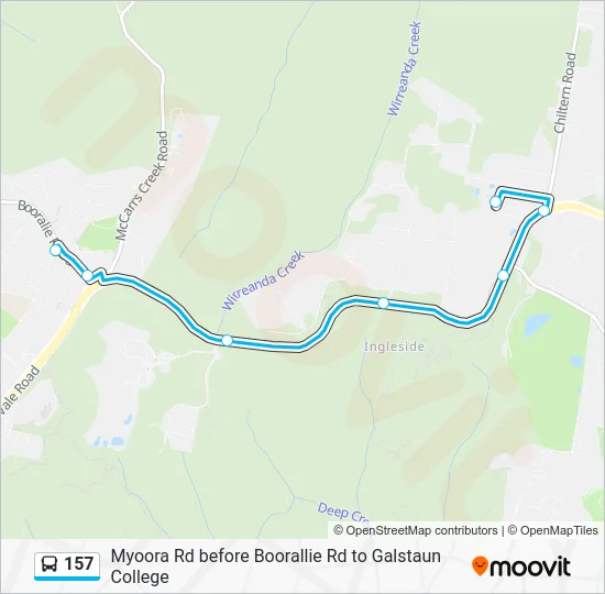 157 Route: Schedules, Stops & Maps - Armenian School (Updated)