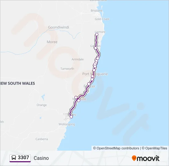 3307  Line Map