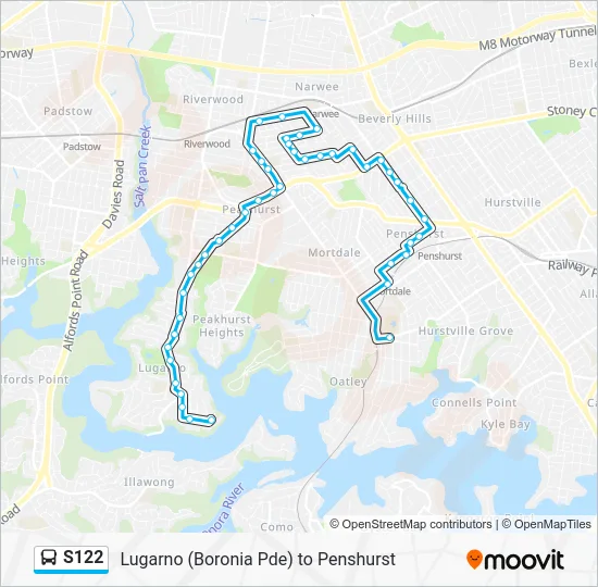 S122 Route: Schedules, Stops & Maps - George River College (Updated)