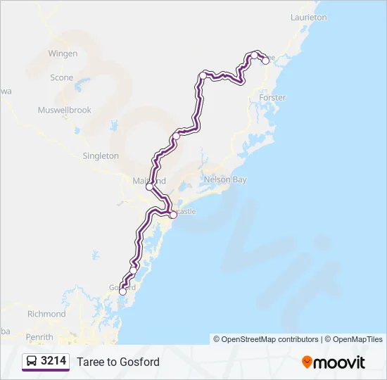 3214  Line Map
