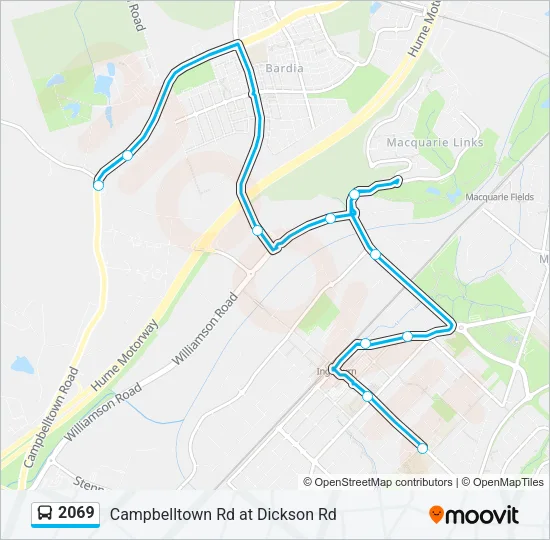 2069 Bus Line Map