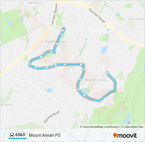 6563 Bus Line Map